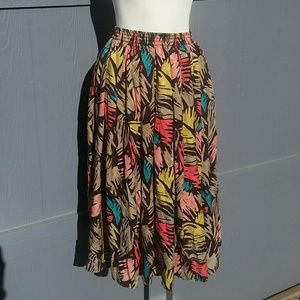 Anne Klein silk skirt